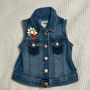 Old Navy Jean Vest 3T